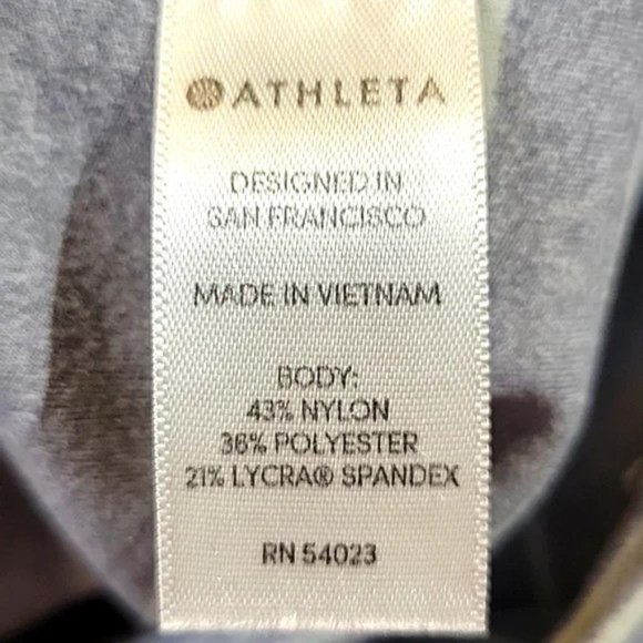 Athleta Striped Salutation 7/8 Leggings I Size XS - Picture 3 of 3